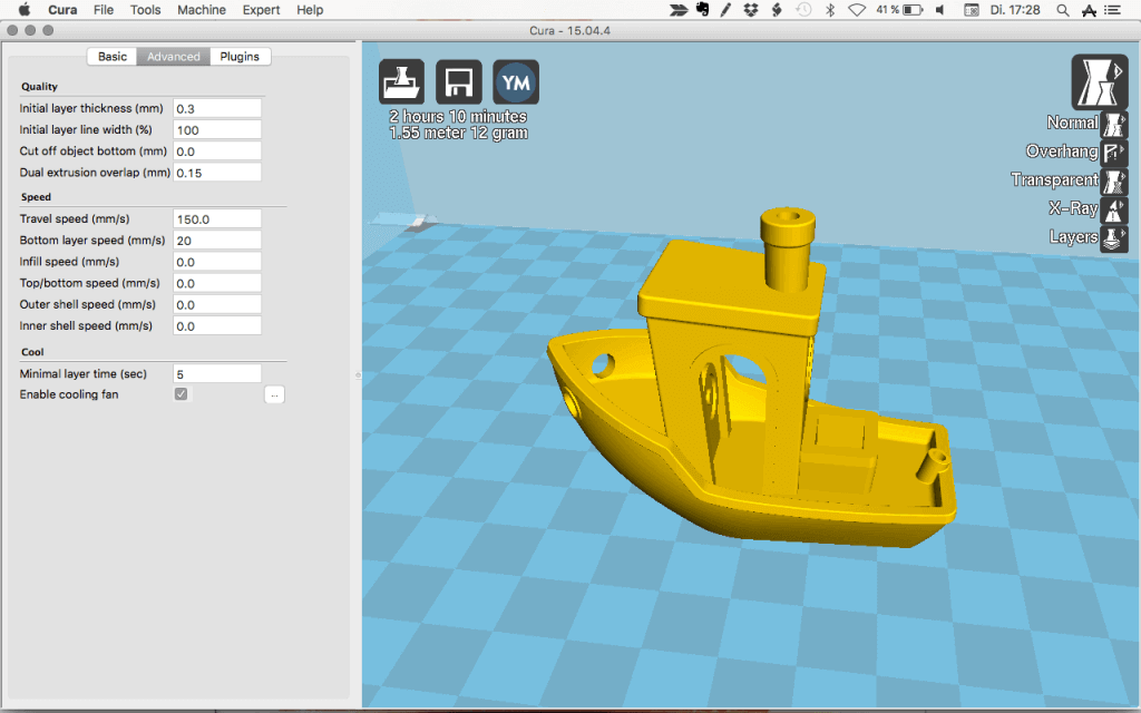 Best 3D Slicer Software #4: Cura