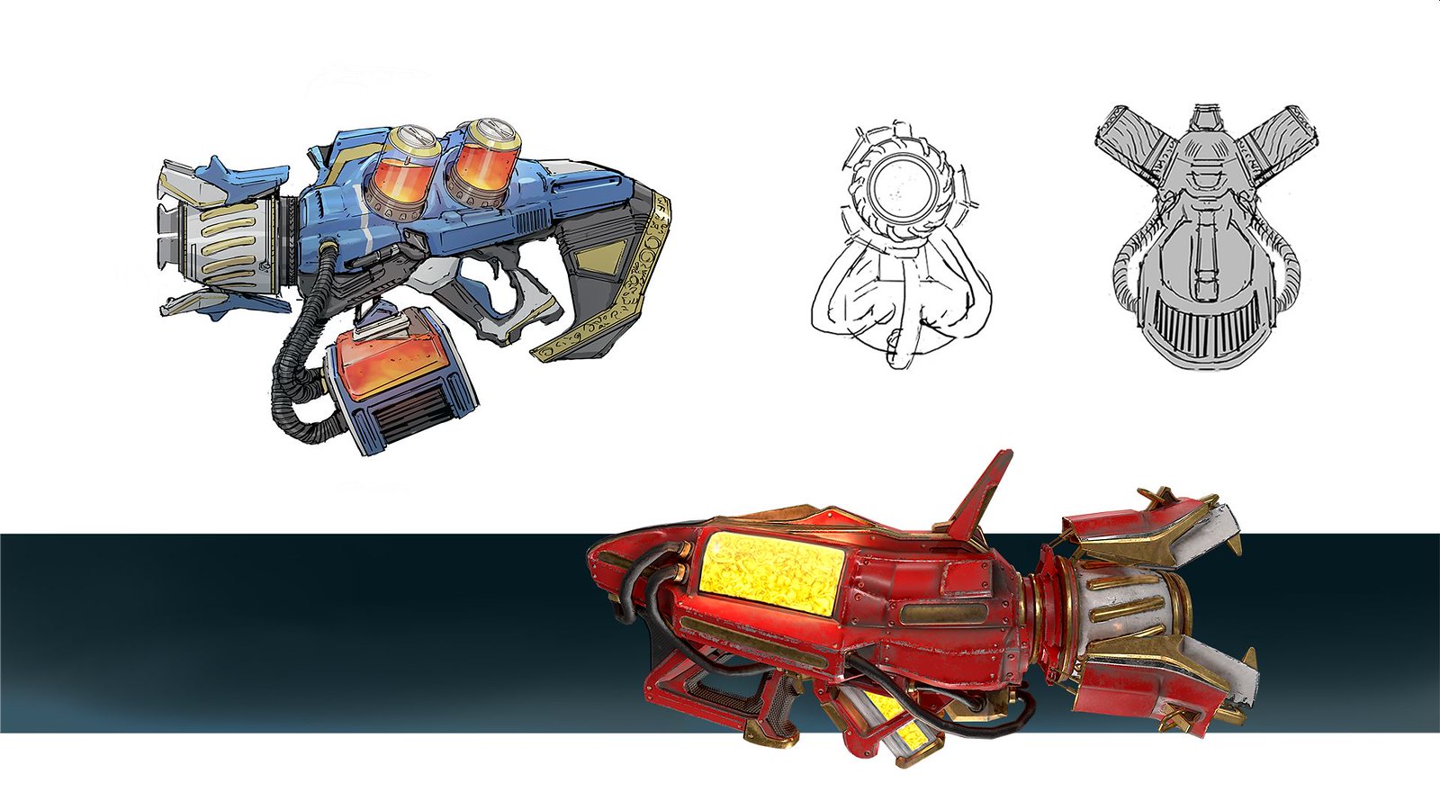 Telefrag VR - Flak Cannon concept