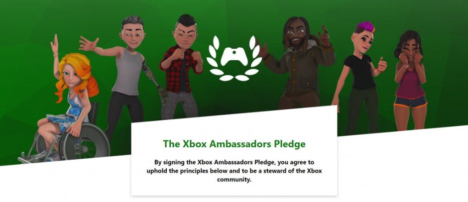 Xbox Ambassadors Pledge