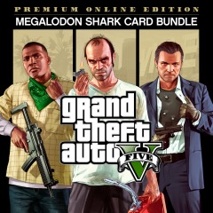 GTAV Premium Online Edition and CashCard „Megalodon