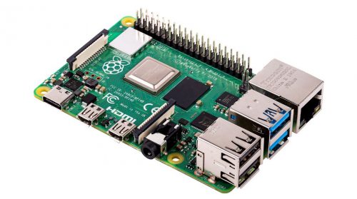 Photograph of Raspberry Pi 4