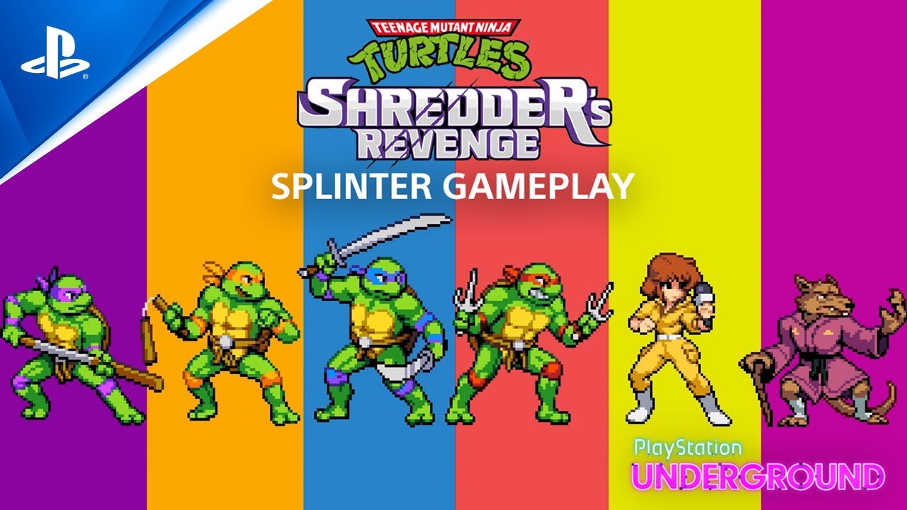 Meister Splinter kommt zu TMNT: Shredder’s Revenge
