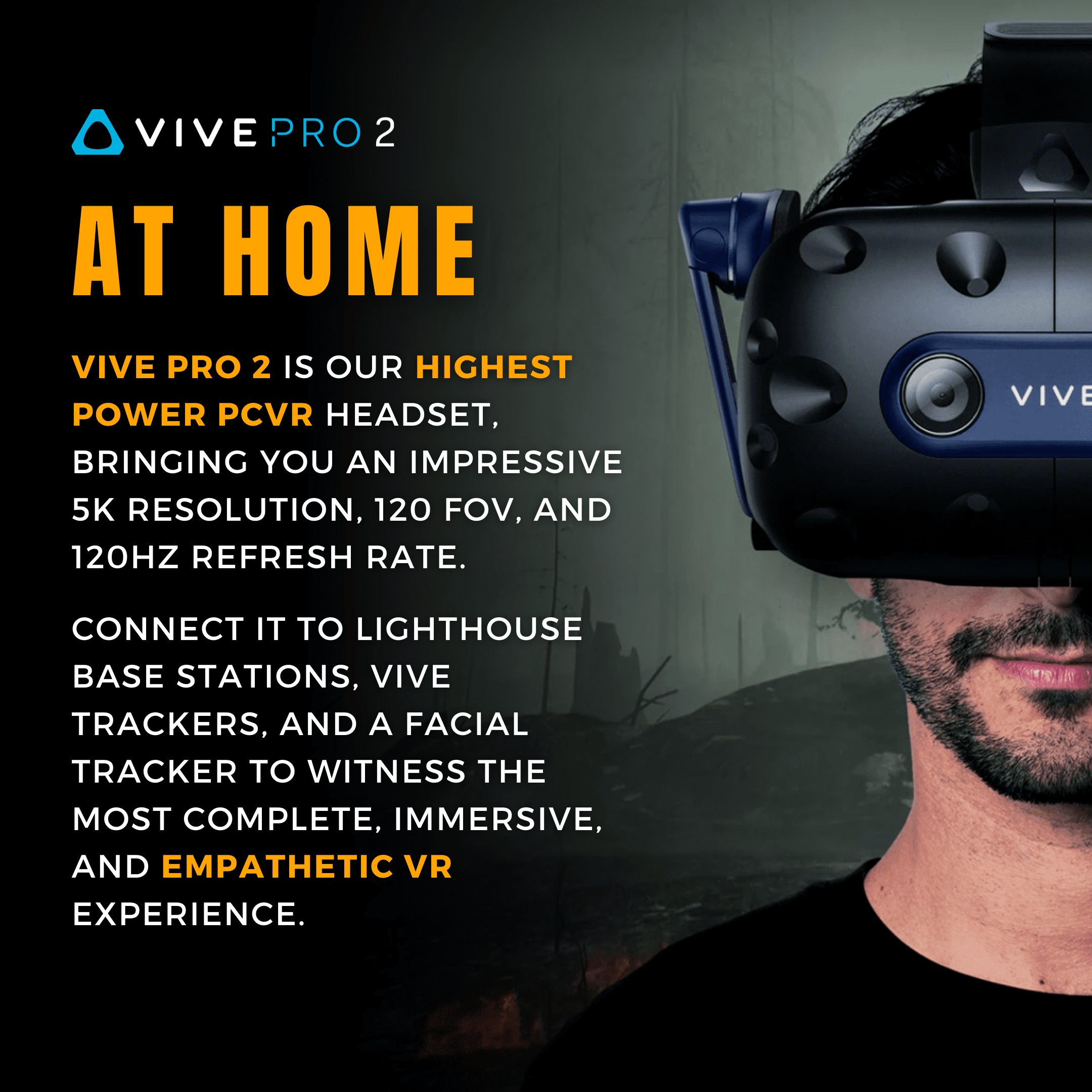 Optimal VR hardware in different environments