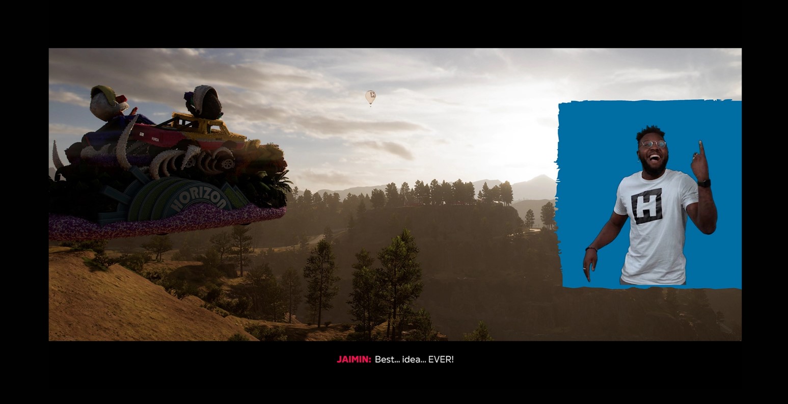 #WeAreAllGaming Staffel 4: Gaming ohne Grenzen testet Forza Horizon 5: Ideallinie: Gebärdensprache