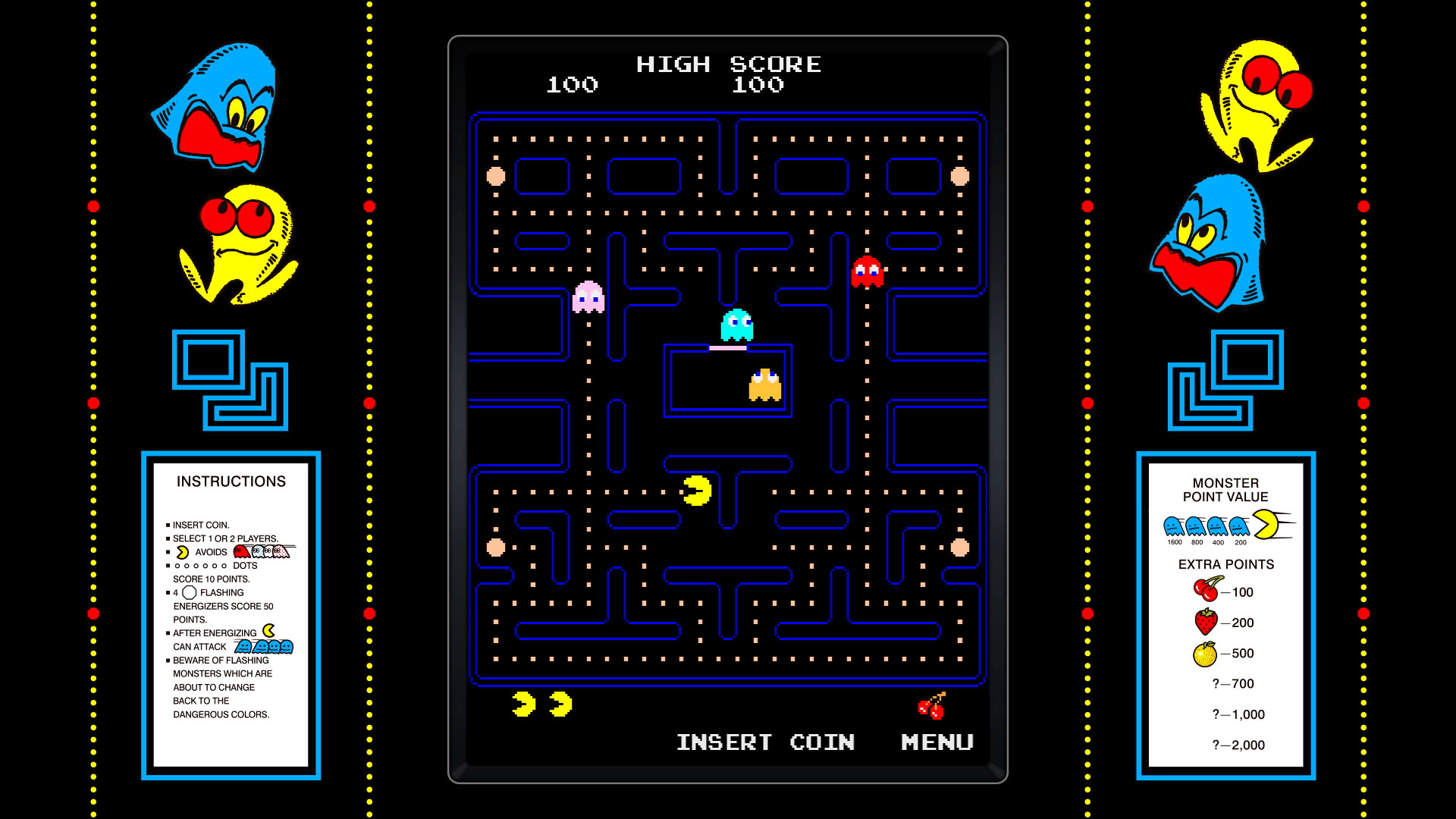 PAC-MAN MUSEUM+ Screenshot