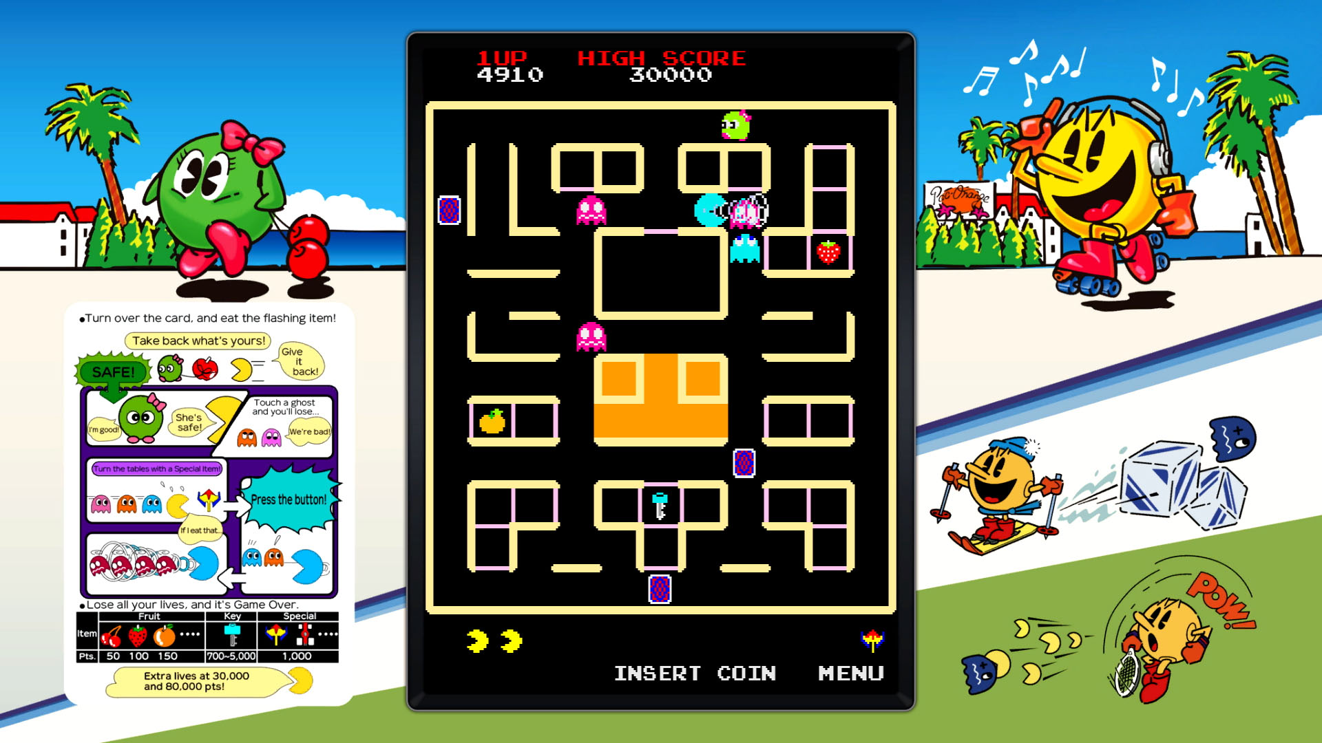 PAC-MAN MUSEUM+ Screenshot