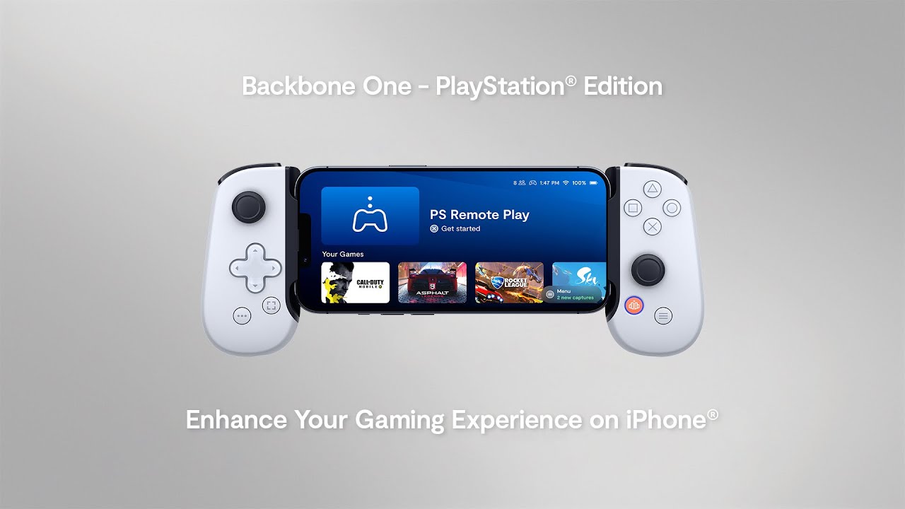 Introducing Backbone One – PlayStation Edition, an officially licensed controller for PlayStation