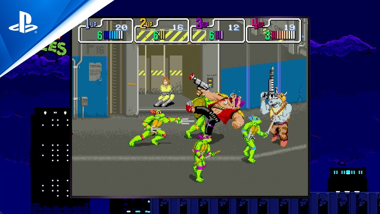 Werdet in TMNT: The Cowabunga Collection zu Experten für Bebop & Rocksteady