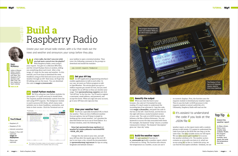 Build a Raspberry Pi Radio