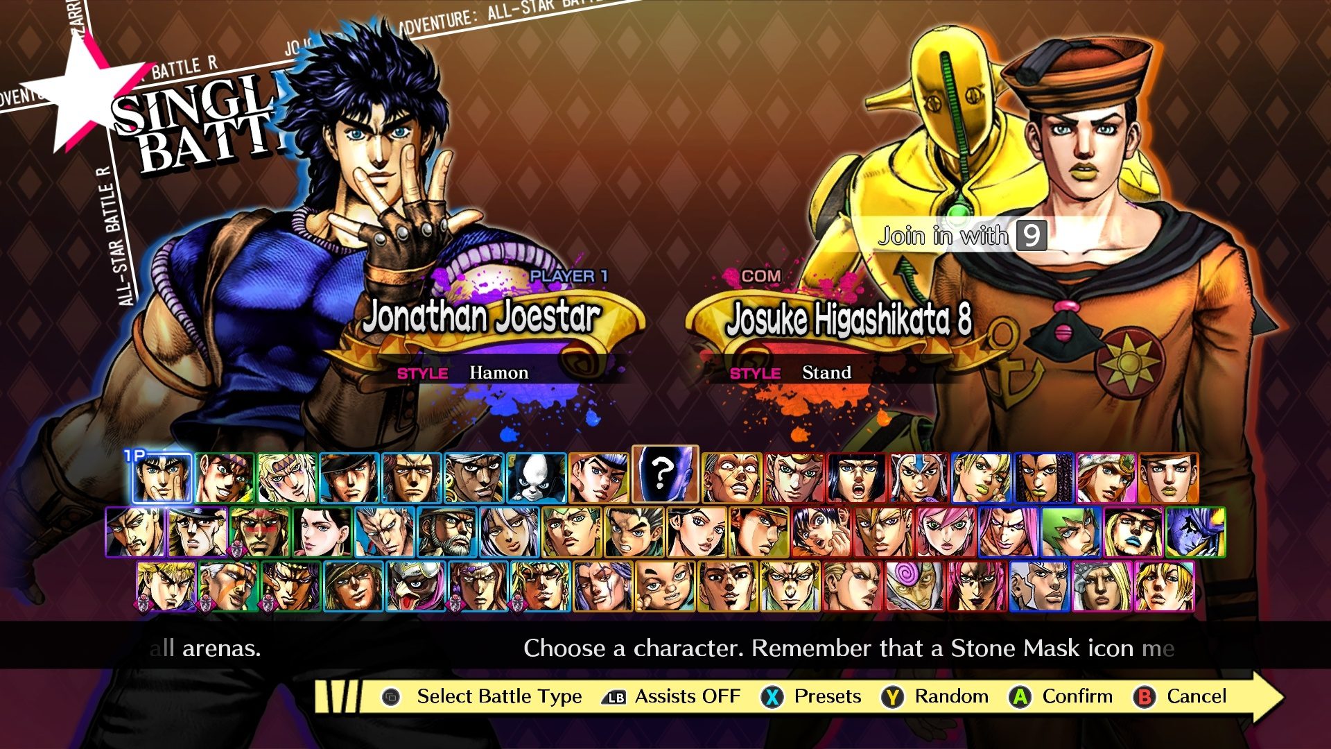 oJo’s Bizarre Adventure: All-Star Battle R Screenshot